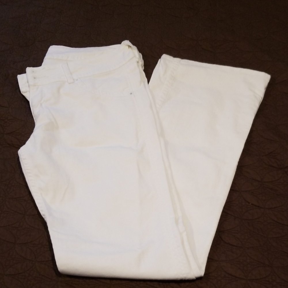 Hudson flare white Jeans